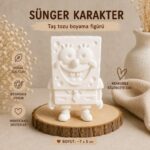 Sünger Karakter Figürü Boyama Seti