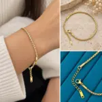 Zincir Gold Bileklik
