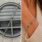 VIP Silver Renkli Yıldız Taşlı Bileklik