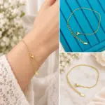 Minimal Gold Zincir Bileklik