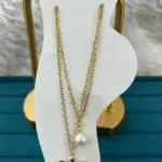 Çelik İki Katmanlı İnci ve "Love" Yazılı Şık Halhal