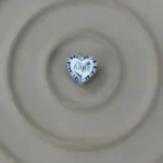 Hope Renkli Taşlı Kalp Charm