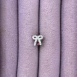 Fiyonk Parıltı – Pembe Dokunuşlu Çelik Zirkon Piercing
