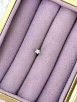 Tomurcuk – Zirkon Mini Piercing (Çelik)