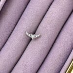 Taşlı Yıldız Formlu Çelik Piercing