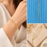 Gold Üçlü Yılan Zincir Bileklik