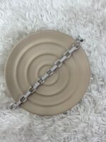 Silver Geometrik Halka Bileklik - Görsel 2