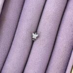 Yaprak Salkım – Sallantılı Marquise Zirkon Mini Piercing (Çelik)