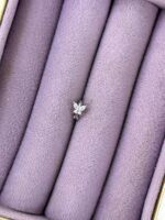 Yaprak Salkım – Sallantılı Marquise Zirkon Mini Piercing (Çelik)