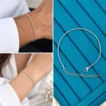 İnce Silver Zincir Bileklik
