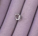 Kurdele Işıltısı Mini Zirkon Çelik Piercing - Görsel 2
