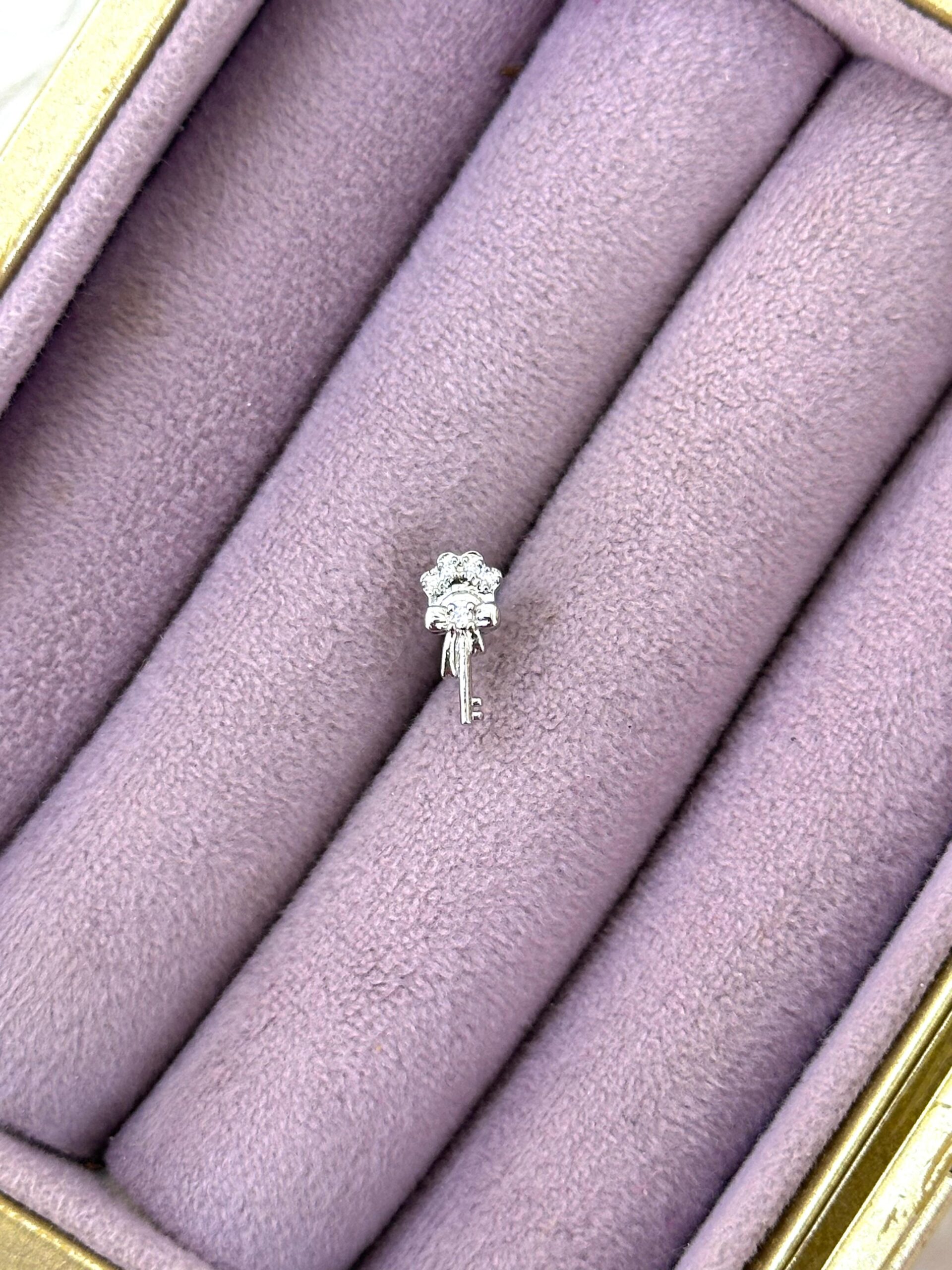 68f0157f-542d-46c1-ac1f-66c10548edd3.jpg Saçak Taç – Sallantılı Zirkon Piercing (Çelik) - Görsel 1