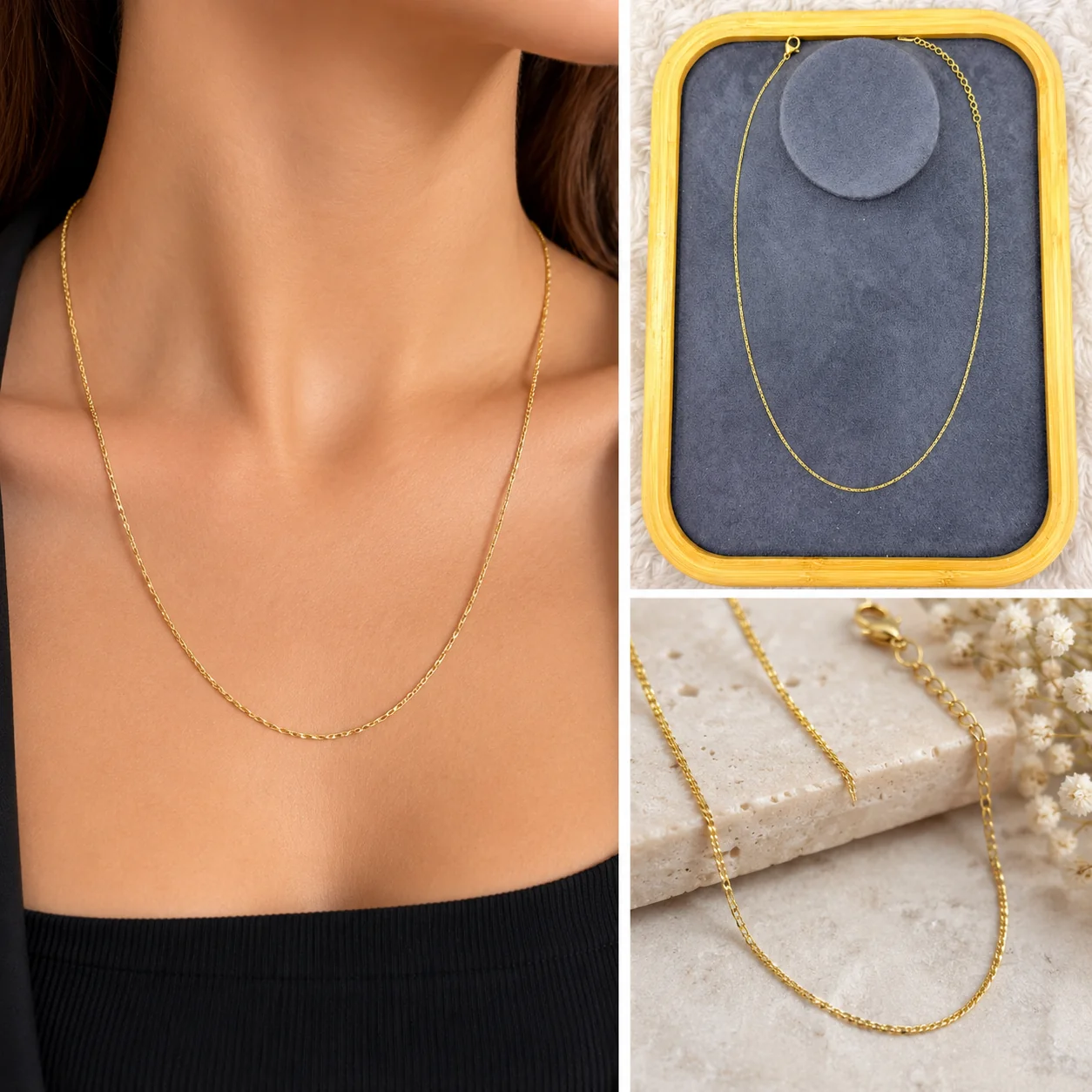 82f33714-80f6-455c-aad9-c336993d0781.webp Minimal Gold Zincir Kolye - Görsel 1