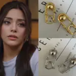 Modern Kilit Küpe – Silver