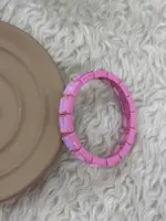 Pembe Işıltılı Taşlı Bileklik - Görsel 3