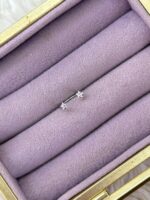İkiz Çiçek Kavis – Çelik Zirkon Barbell Piercing