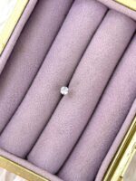 Nokta Işıltı – Tektaş Zirkon Stud Piercing (Çelik)
