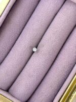 Mini Tektaş – Zirkon Stud Piercing (Çelik)