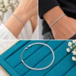 Silver Çift Sıra Zincir Bileklik