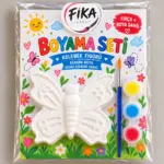 Kelebek Rölyef Boyama Seti