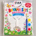 Kelebek Siluet Boyama Seti