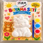 Ayıcık Boyama Seti – Rölyef