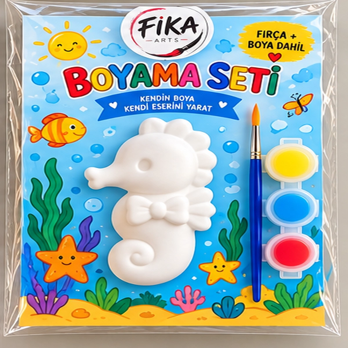FA-BS-0017 Denizatı Boyama Seti – Rölyef - Görsel 1