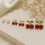 Kiraz Figürlü 3’lü Küpe Seti - Görsel 2