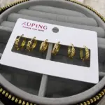 Xuping Gold 3’lü Halka Küpe Seti - Görsel 2