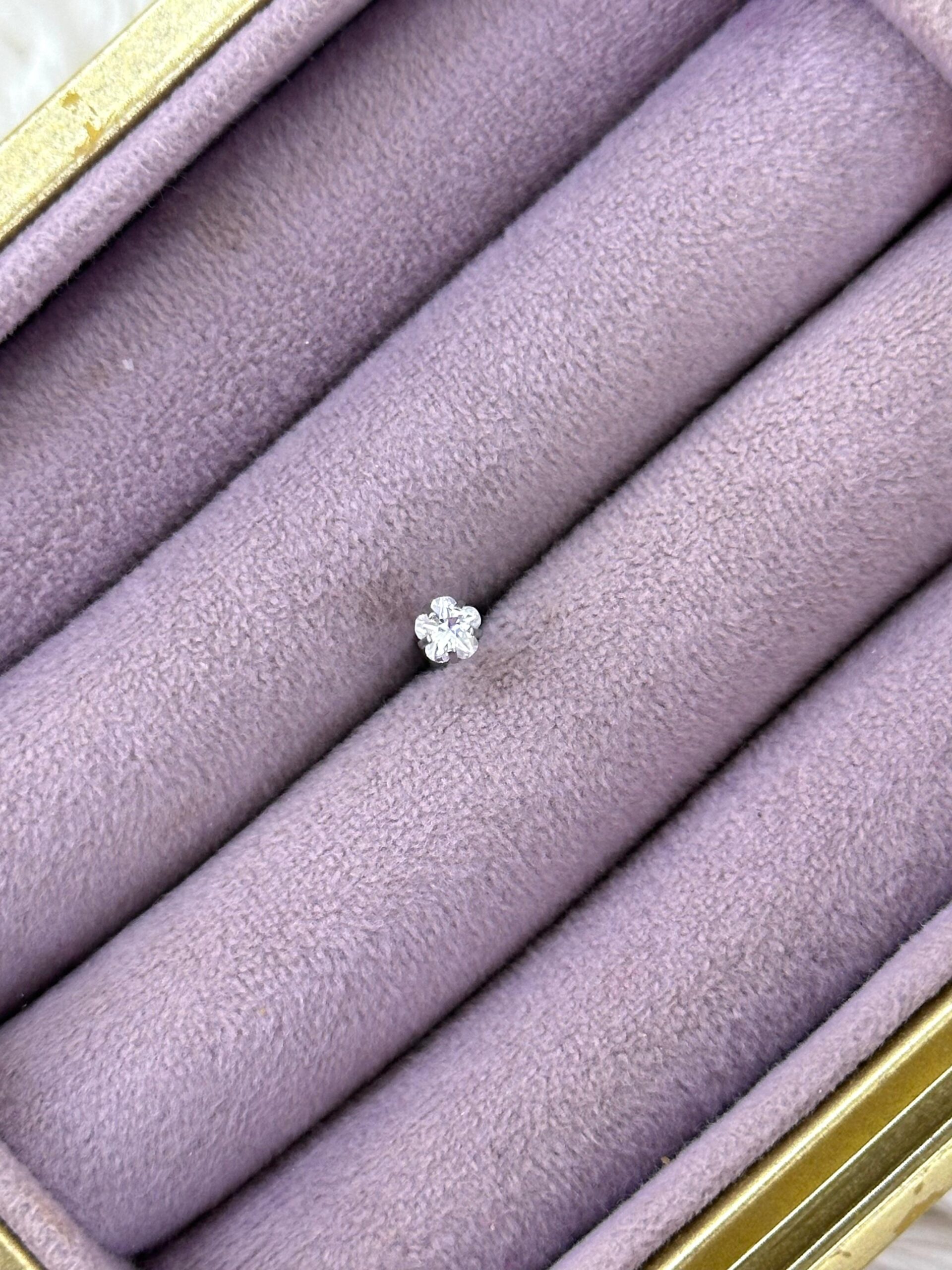 a46237bc-f223-4a60-b13d-92ee656a2b84.jpg Yonca Işıltı – Taşlı Zirkon Mini Piercing (Çelik) - Görsel 1