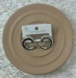 Spiral Dalga Çelik Küpe - Görsel 3