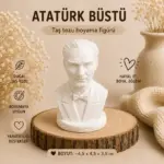 Atatürk Büstü Boyama Seti