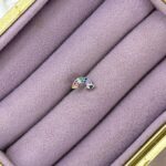 Gökkuşağı & Yıldız Çelik Piercing