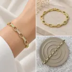 Gold Geometrik Halka Bileklik