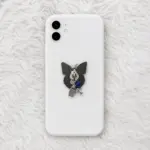 Kelebek ve Mavi Figür Detaylı Telefon Charmı