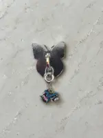 Kelebek ve Renkli At Figürlü Telefon Charmı - Görsel 2