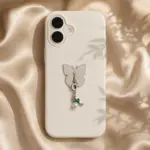 Kelebek ve Denizkızı Figürlü Telefon Charmı
