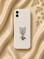 Kelebek ve Makyaj Figürlü Telefon Charmı