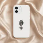 Arı Figürlü Kalp Detaylı Sallantılı Charm