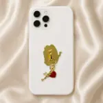 Gold Kalp ve Figür Detaylı Sallantılı Charm