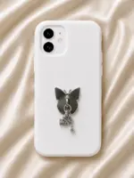 Kalp ve Kadeh Figürlü Telefon Charm