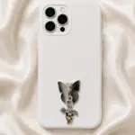 Kelebek Detaylı Melek Figürlü Telefon Charm
