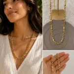 Xuping Burgu Desenli Gold Kolye
