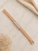 Rose Beş Taş Detaylı Bileklik - Görsel 3