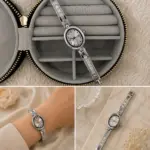 Oval Kadran Silver Kadın Kol Saati