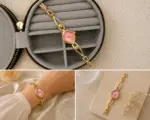 Pembe Kadran Gold Kadın Kol Saati