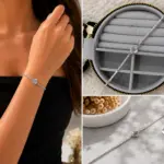 Yonca Detaylı Silver Bileklik