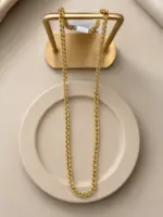 Gold Kalın Zincir Kolye