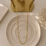 Örgü Zincir Gold Kolye