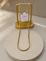 Xuping Yılan Zincir Gold Kolye - Görsel 2